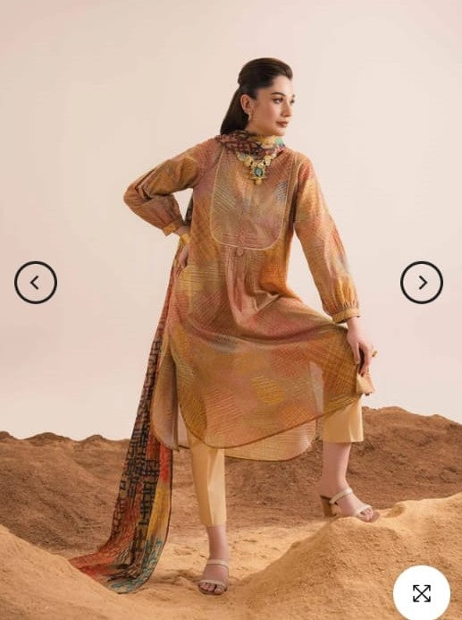 Nishat Linen Lawn Dupatta FTB Suites